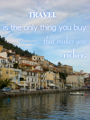 Travel quotes, travel makes you richer