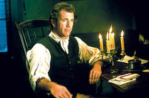 Mel Gibson in a scene from The Patriot: To widespread outrage, it was ...