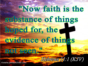 BV81 Hebrew 11:1 (KJV) Image