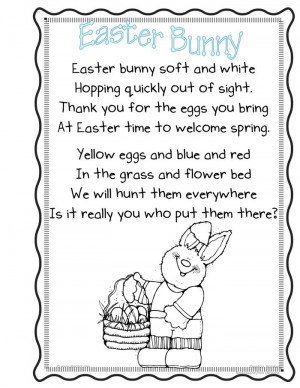 Unique Christian Easter 2015 Poems For Toddlers