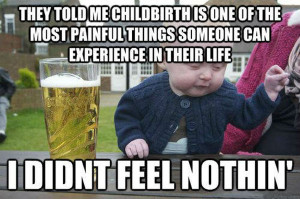 ... and a mouth worthy of a sailor. Meet the best of the Drunk Baby meme