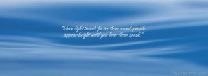 Funny quote Facebook cover