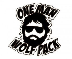 One Man Wolf Pack - Funny t-shirt - Starting at 10$