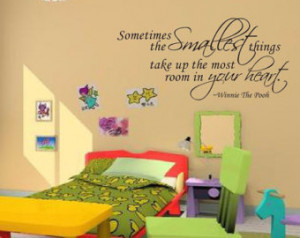 Things Your Heart Winnie The Pooh Wall Decal, Wall Stickers, Wall ...