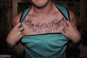 tattoo quotes for men on chest