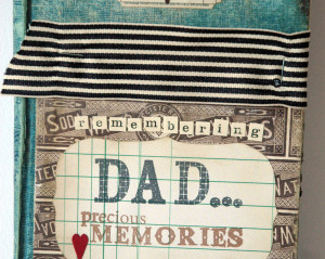 Remembering Dad Altered Book