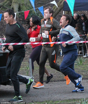 Running out of steam? Dev (Jimmi Harkishin), Lloyd (Craig Charles) and ...