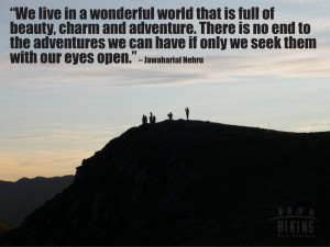 Quotes About Hiking. QuotesGram