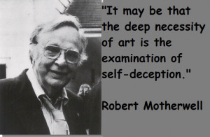 Robert Motherwell’s birthday was Celebrated at Modern Now.