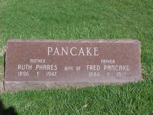 Pancake Funny tombstones, funny gravemarkers funny headstones funny ...
