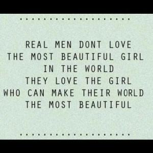 real me dont love the most beautiful girl