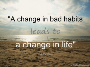 Quote about change in habits http://coachingportal.com/