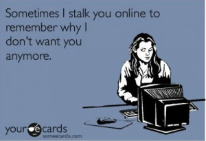 The only reason to remain FB friends with your ex