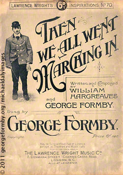 Sheet Music for 'Then We All Went Marching In'