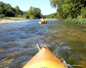 Flatwater Canoe & Kayak Floating in Southwestern Missouri's Elk River