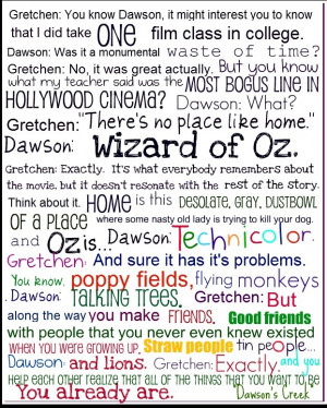 Love This Quote From Dawsons Creek