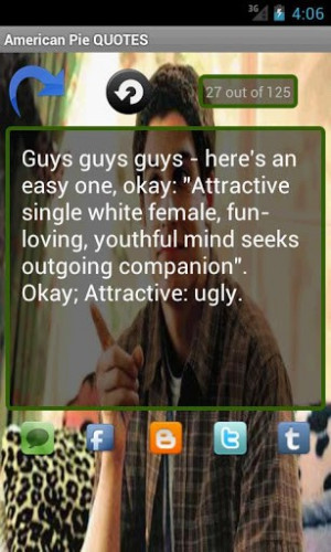 Quotes From American Pie...