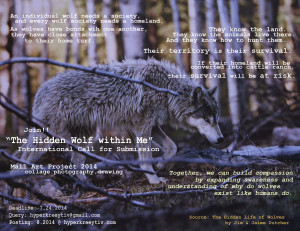 Hidden Wolf within Me”, International Call for Submission, Mail Art ...
