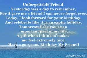 Unforgettable Friendship Quotes Picture
