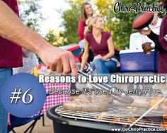 Reasons to Love Chiropractic #6 : Because it's Used By Jerry Rice More