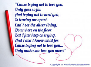 few quotes can fill the love what you want to say her in words.