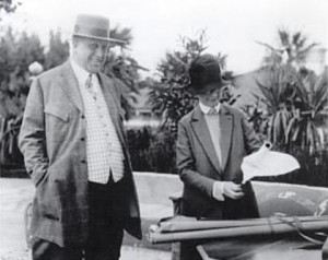 William Randolph Hearst with Julia Morgan at San Simeon (photo ...