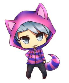 Chester blinkig chibi AT by *chocobikies on deviantART