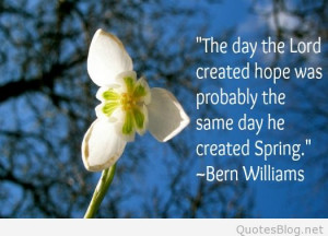 great spring quote