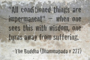 Anicca, the universal law of impermanence