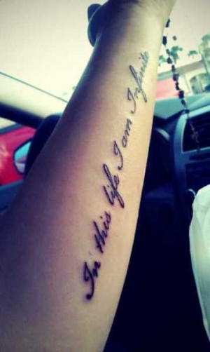 Deep Meaningful Quotes For Tattoos