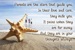 quote on missing parents