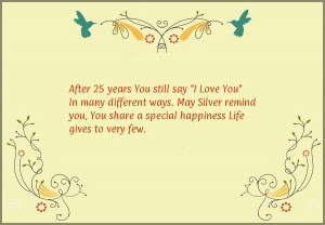 25 year anniversary quotes