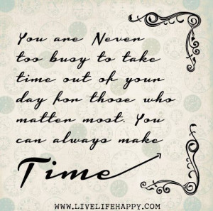 making time quotes