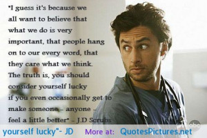 lucky”- JD motivational inspirational love life quotes sayings ...