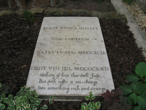Percy Bysshe Shelley Grave