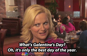 She invented Galentine’s Day.