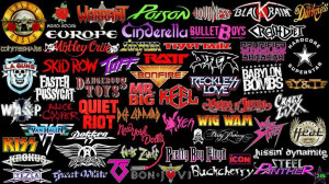 80s hair metal band's logos: Music, 80S Hairs, Hairs Metals, Band ...