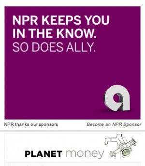 planet-money-ally-bank-exclusive sponsor