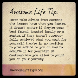 who you take counsel from. Our emotions often cloud our judgement ...