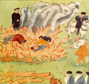 Old English Crime and Punishment: Death By Pyre...A More seemly Death ...