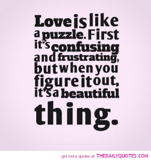 Puzzle Piece Quotes About Love. QuotesGram