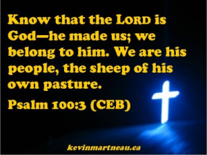 What does it mean to you to belong to God?