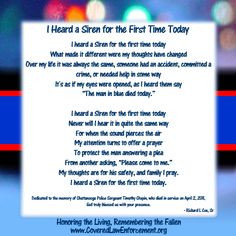 Quotes Honoring Fallen Police Officers ~ Policeman Prayer on Pinterest
