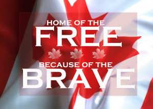 Free Friday - Home of the FREE Because of the Brave 5X7 Printable