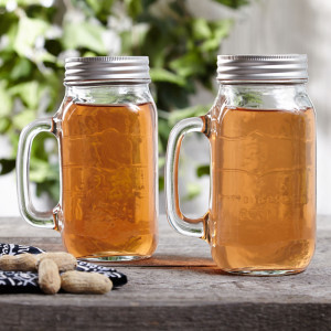 Features of our Redneck Big Mason Jar Mugs, Set of 2: