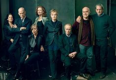 allies, from left: writer Carol Blue, literary agent Andrew Wylie ...