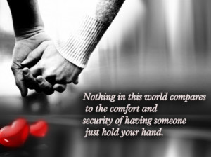 Holding Hands Quotes With Heart Wallpaper