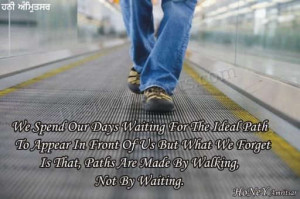 Paths Are Made By Walking