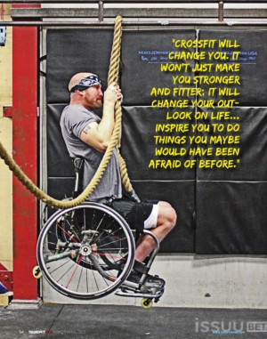 Crossfit inspires you to push harder than you ever knew you were ...
