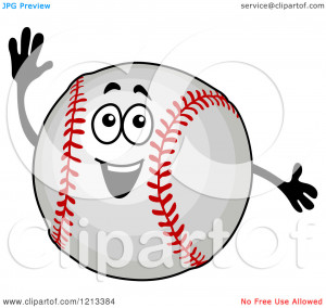 Clipart Baseball Mascot